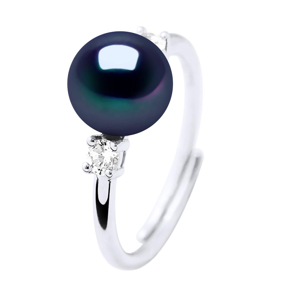 Ring Sieraden - Echte Cultiveerde Zoetwaterparel Rond 7-8 mm