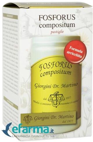 Dottor Giorgini Dr. Giorgini Fosforus Compositum Integratore Di Fosforo 450 Pastiglie