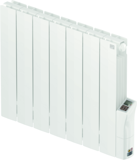 Zehnder Design-Elektroheizkörper ZATI1207B400000 ALE-125-076/P 575 x 772 x 80 mm, RAL 9010