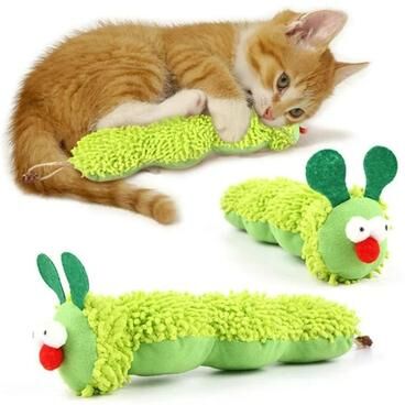 Uplift Essentials Interactive Durable Plush Green Hunter Toy Interactive Durable Plush Green Hunter Toy