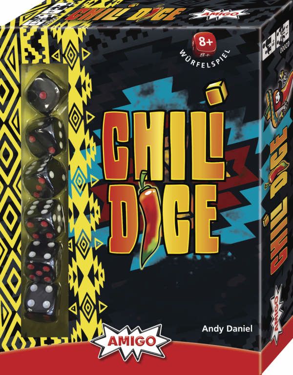 Amigo 2000 Chili Dice Brettspiel bis zu 4 Spielern ab 8 Jahr(e)
