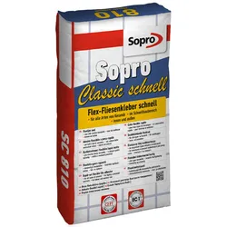 Sopro Bauchemie Classic schnell Flexkleber Zementärer Flex-Fliesenkleber 25 kg Sack