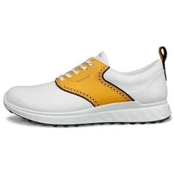 Ecco M Golf S-Casual Herrenschuhe White-Saffron - 40