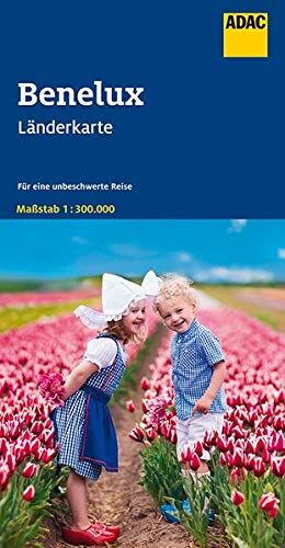 ADAC LänderKarte Benelux, Belgien, Niederlande, Luxemburg 1:300 000 (ADAC Länderkarten) - Preis vom 17.10.2026 19:25:27 h
