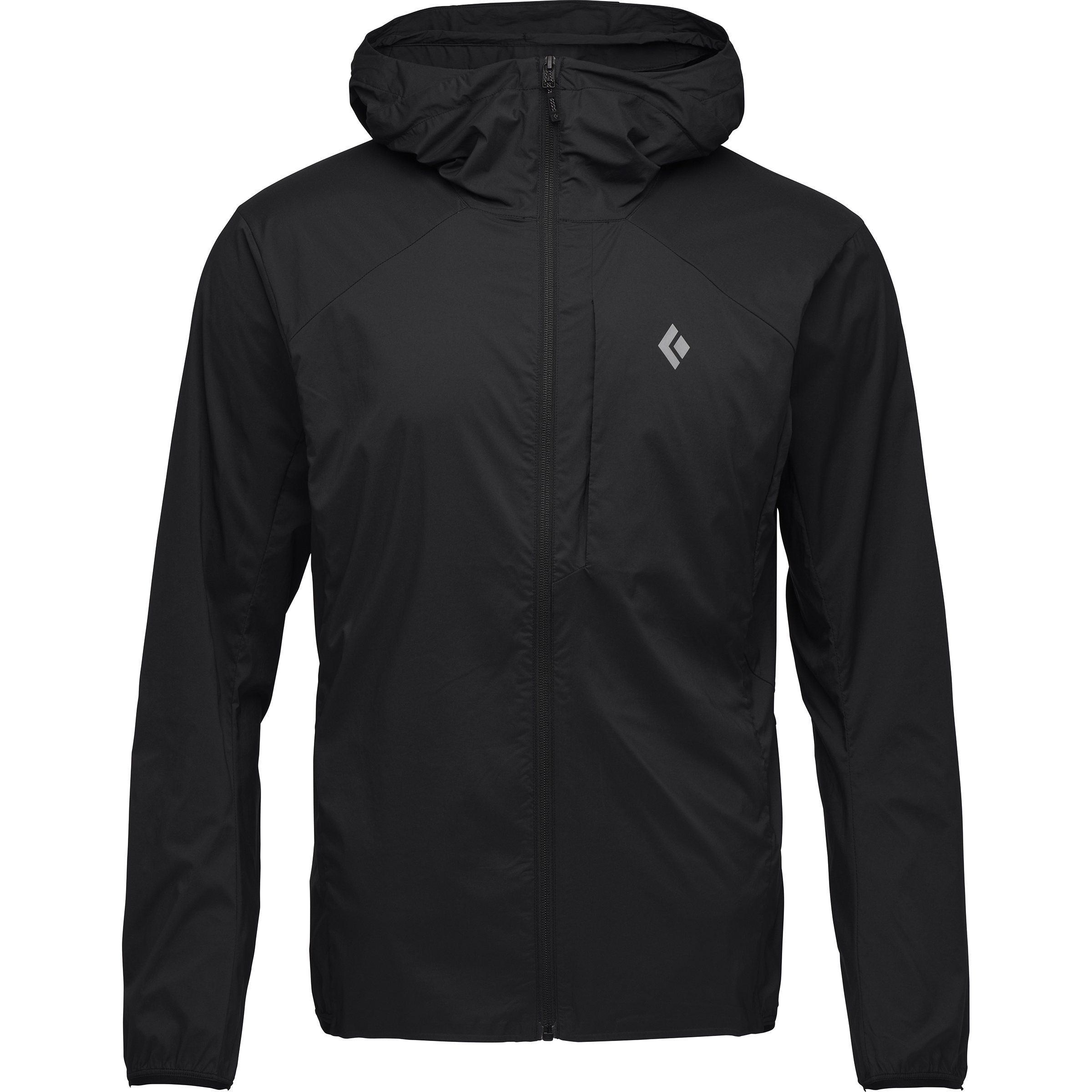 Black Diamond Alpine Start Herren Softshelljacke schwarz Größe L Trekking Klein verpackbar Wasserabweisend
