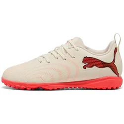 PUMA FUTURE 9 PLAY TT Fußballschuhe Kinder | Gr. 33 | beige - beige