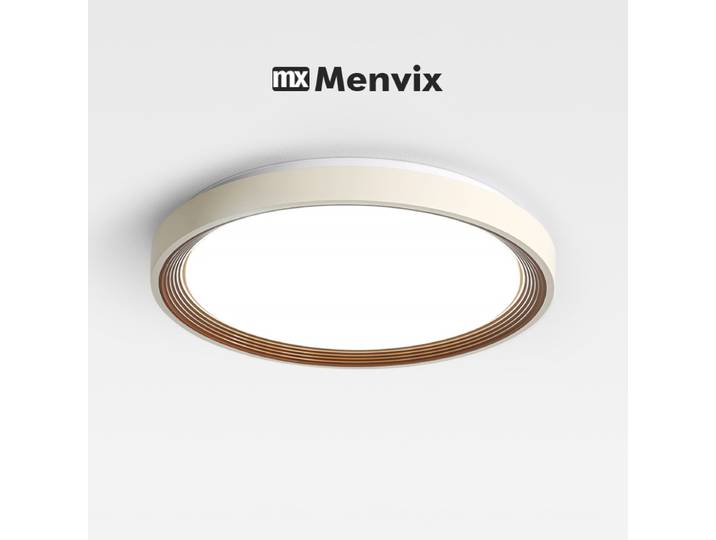 Menvix plafond moderne à LEDs lumière bois maison lumière salon cuisine chambre salle de bain Surface plafonnier décoration de la maison