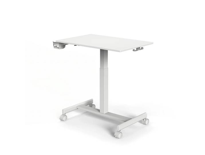 Stand K - Stehschreibtisch Weiß