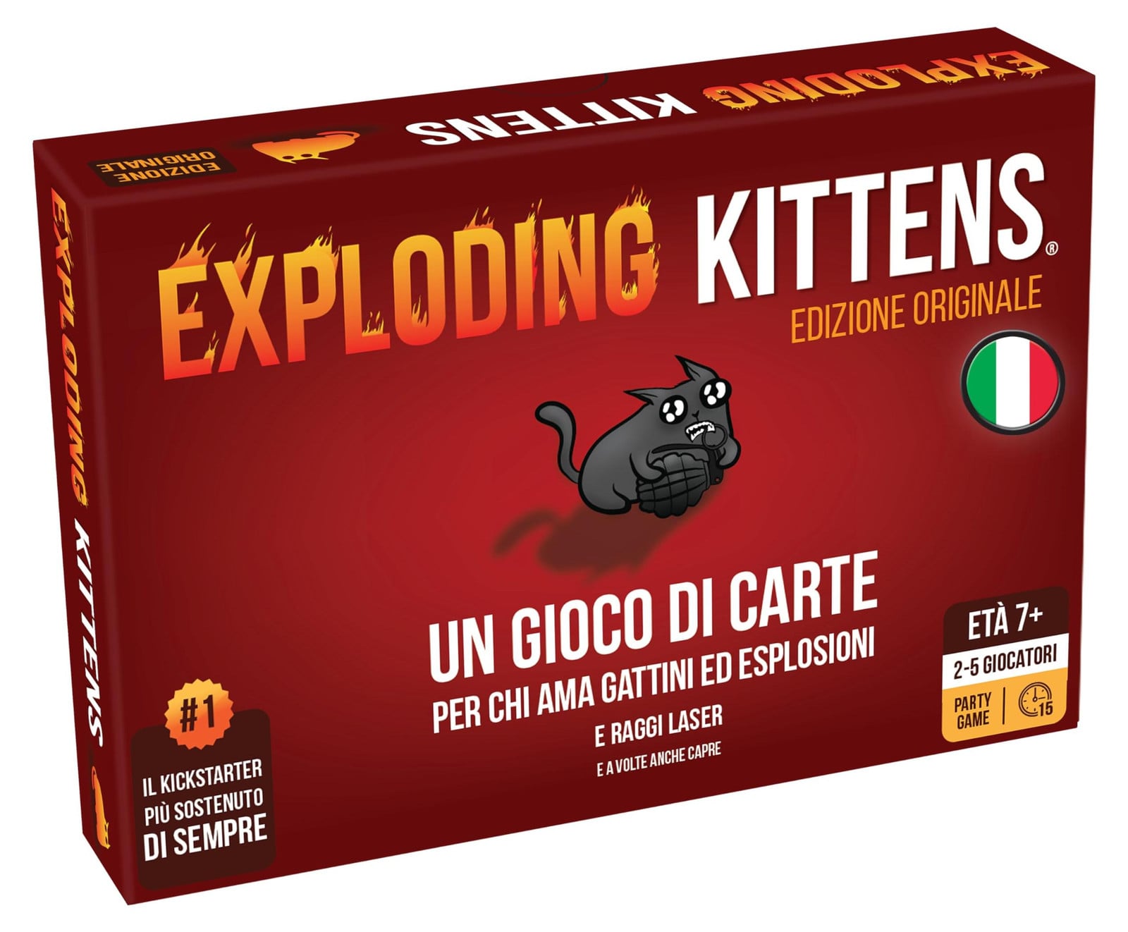 Asmodee Exploding Kittens kaartspel voor vanaf 7 jaar