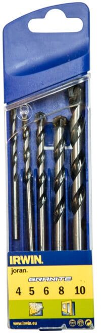 Irwin Set de forets à percussion, 5 pièces ; Irwin Tools (10501917)