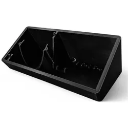 Light Solutions Shelly Wall Display X2 - Bord stander - Horisontal - Sort, Smart Home Hub, Schwarz