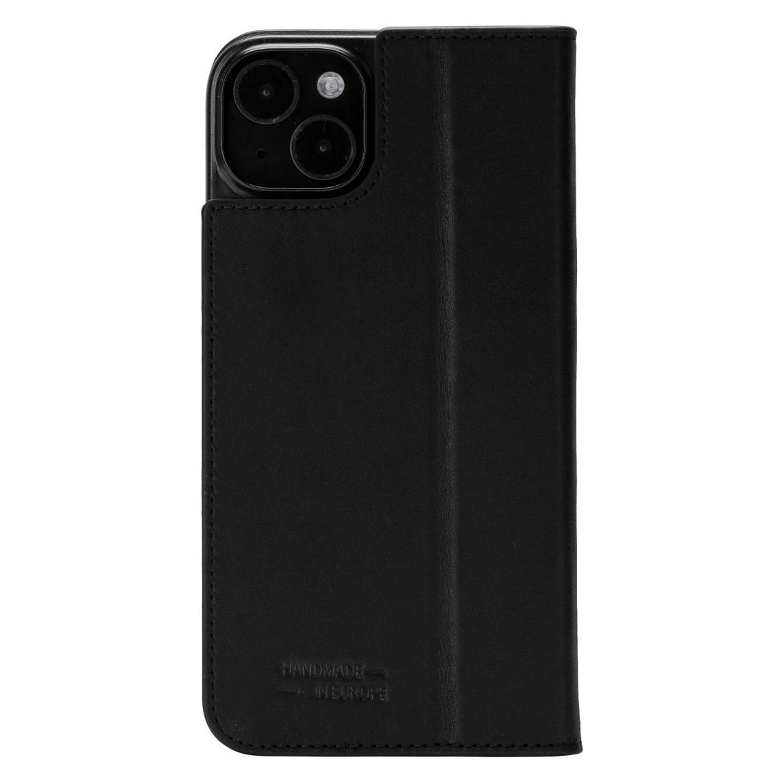 JT Berlin iPhone 15 - Tegel Flip Case schwarz (Apple iPhone 15) (11000)