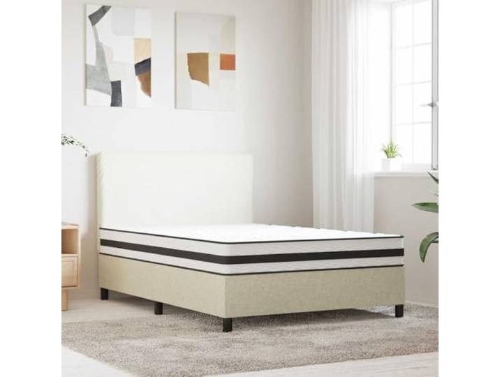 LPERTGFHU Bonnell-Federkernmatratze 140x200 cm Mittel-Härte Atmungsaktiver Stoffbezug, Angenehmer Liegekomfort, Lange Lebensdauer