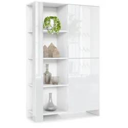 HIGHBOARD Canto Weiß Hochglanz