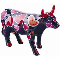 Coo-ween of Hearts - Cowparade Kuh Medium