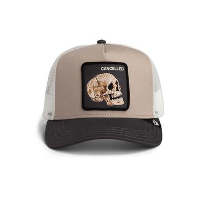 Snapback Cap GOORIN BROS. "Cap OG Trucker", Damen, bunt (cancelled skull), Obermaterial: 57% Polyester PES. 43% Baumwolle CO., Caps