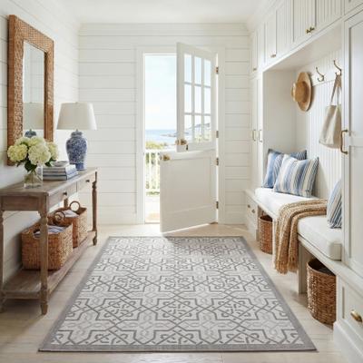 SAFAVIEH Courtyard Karla Indoor/ Outdoor Waterproof Patio Backyard Rug