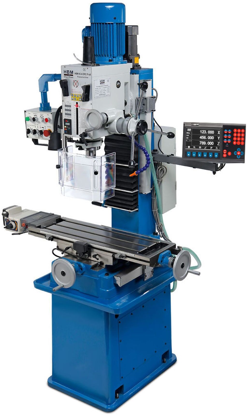 HBM Fräsmaschine BF 45 DRO 400 Volt