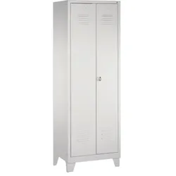 C+P Wäsche-Spind 816020S10000 auf Sockel 2Abteile lgr/lgr