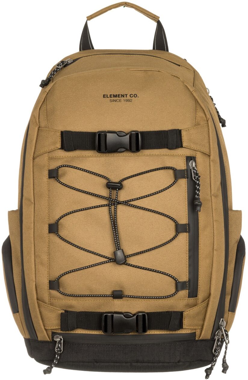 Cityrucksack ELEMENT "Scheme Skate", Herren, braun (kangaroo), Polyester, Rucksäcke Cityrucksack