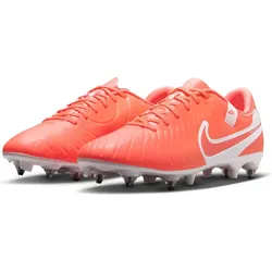 NIKE Tiempo Legend 10 Academy SG Stollen-Fußballschuhe Herren 800 - hot lava/white 40.5