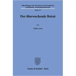 Der überwachende Beirat, Fachbücher von Steffen Aron