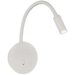 ACB LED Wandleuchte LYON 16/3699 Lesespot, 3W, 3000K, 285lm, IP20, mit Schalter, verstellbar, weiß ACB-A3699101B