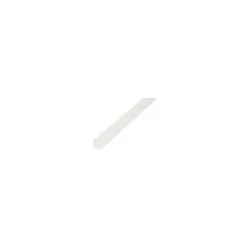 Alberts 1226473 Winkelprofil,15x15x1.2/m PVC, ws