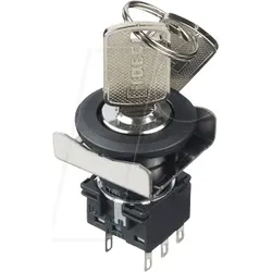 ID LB6K2ST5A - Schlüsselschalter LB, 22 mm