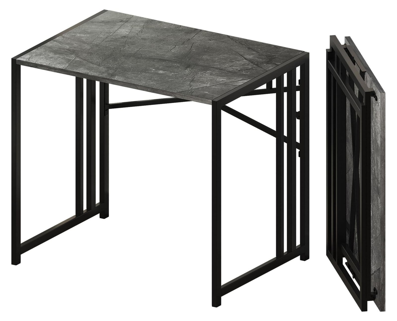 Merkloos Opvouwbaar Computerbureau voor Home Office en Professionals, Breedte: 83 cm