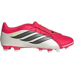 ADIDAS Herren Fussball-Rasenschuhe Predator Club Fold-Over Tongue Firm Ground/Multi Ground, Größe 46 in Rot Rot