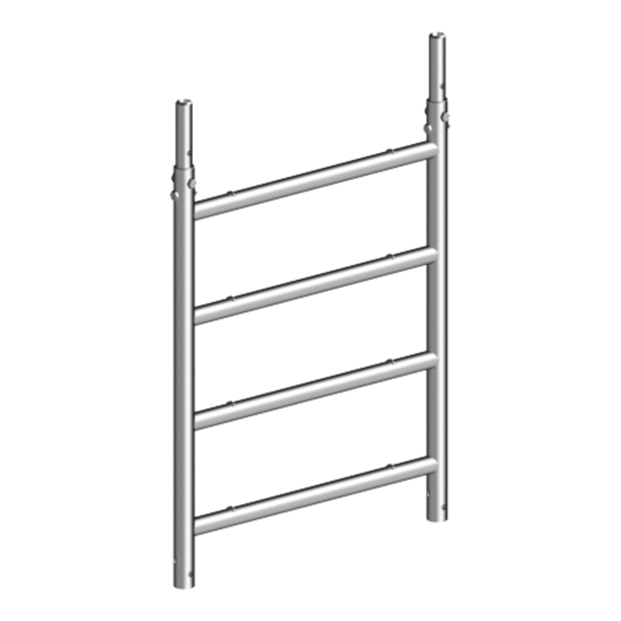 Layher Hängeleiter 75/4 Sprossen Aluminium rutschfest (1298004)