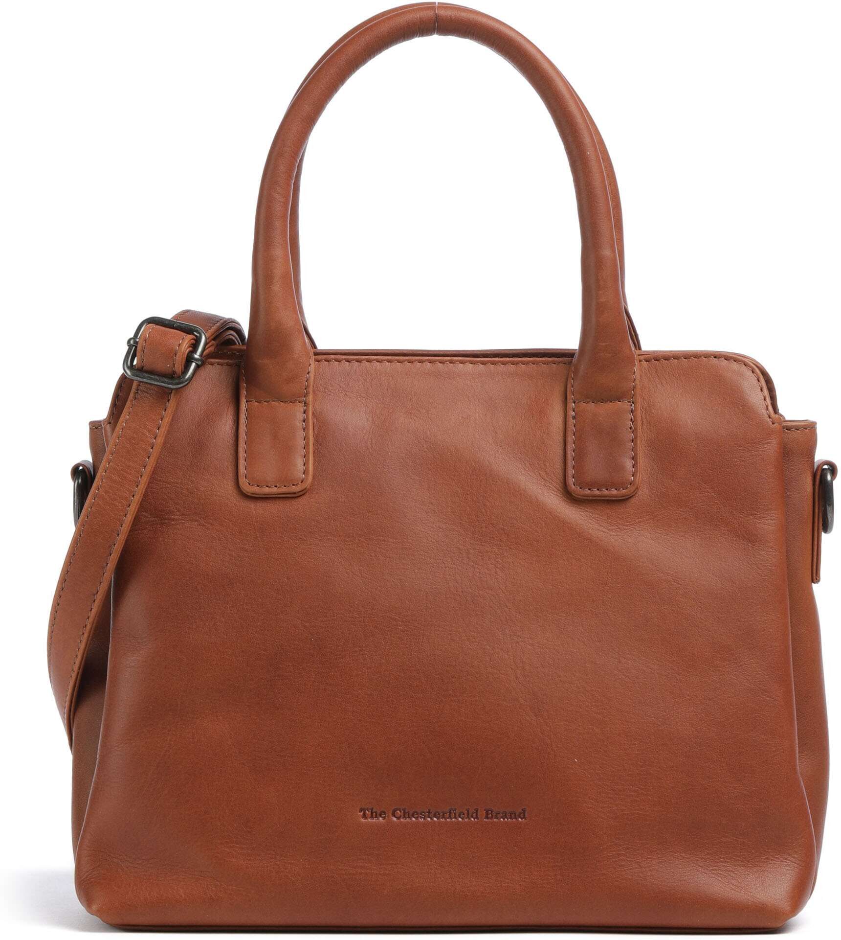 The Chesterfield Brand Wax Pull Up Cow Hermosa Handtasche aus Leder, braun