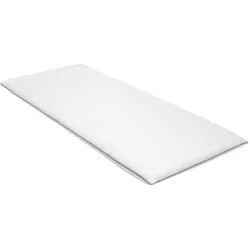 vidaXL Matratzenauflage 100x200 cm viskoelastischer Memory-Schaum 6 cm