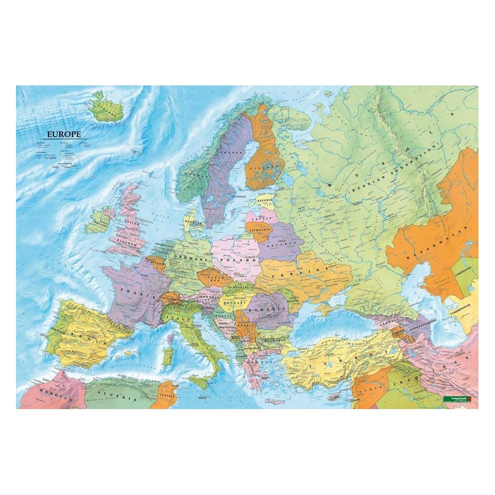 Freytag-Berndt Freytag Berndt Poster.Europe political (35158330)