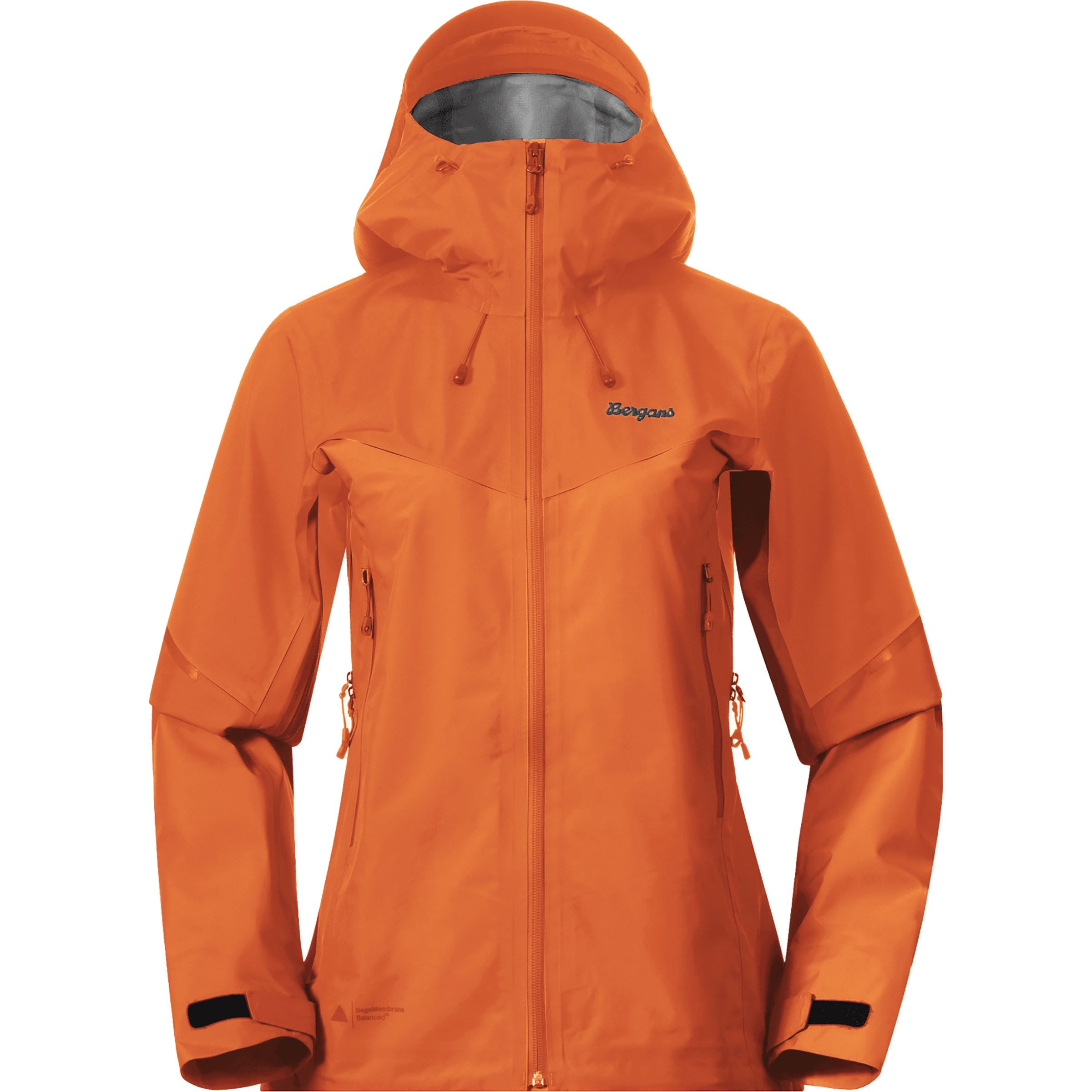 Bergans Rabot Light 3L Shell Damen Regenjacke orange Größe M Trekking Wasserabweisend