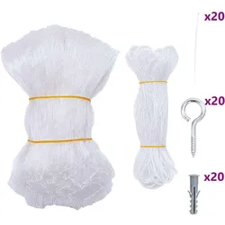 vidaXL Inconilla, Katzentüre + Katzennetz