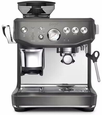 Sage - Barista Express Impress - Siebträgermaschine - Black Stainless Steel - - MaxiCoffee