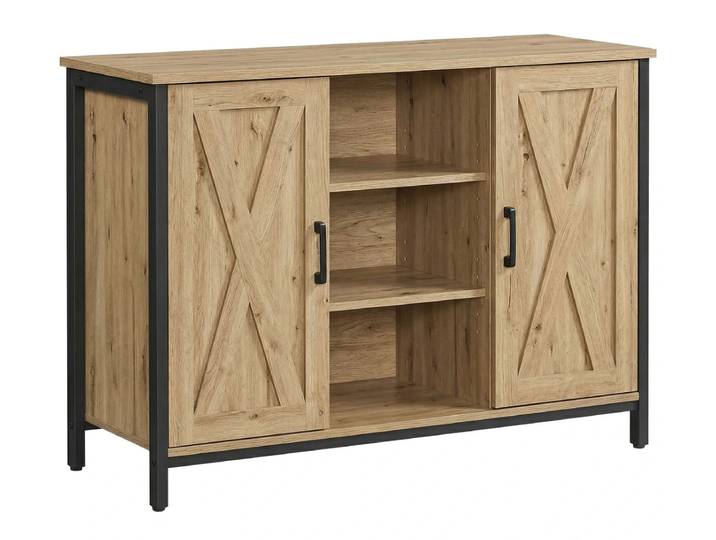 Kommode TAYLOR ARTISAN mit offenen Regalen, 100x70cm