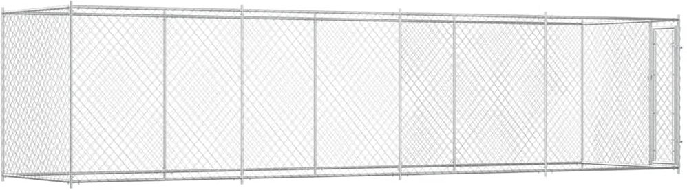 vidaXL Chenil d'extérieur pour chiens 760x192x185 cm