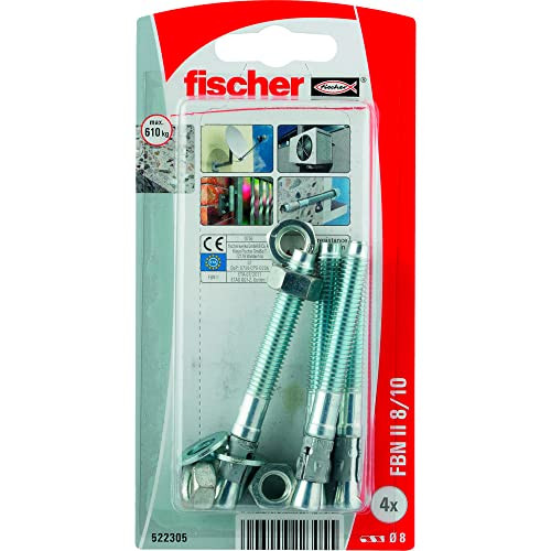Fischer 522305 Blister Fbn, 8/10, meerkleurig