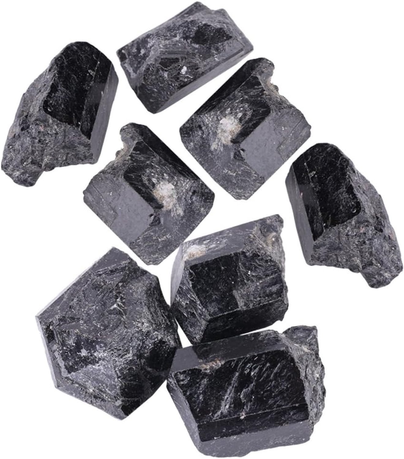 Tourmaline ruwe natuurlijke kwarts kristal - 100g - Decoratief kristal voor aquaria
