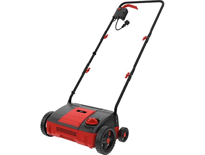 Güde Elektro-Vertikutierer GV 1431 2in1 (1400 W, Arbeitstiefe: -12 -8 -4 mm, Arbeitsbreite Vertikutierer/Lüfter: 310/290 mm, Messeranzahl: 8 St., Krallenanzahl: 45 St., inkl. Messer- und Lüfterwalze)