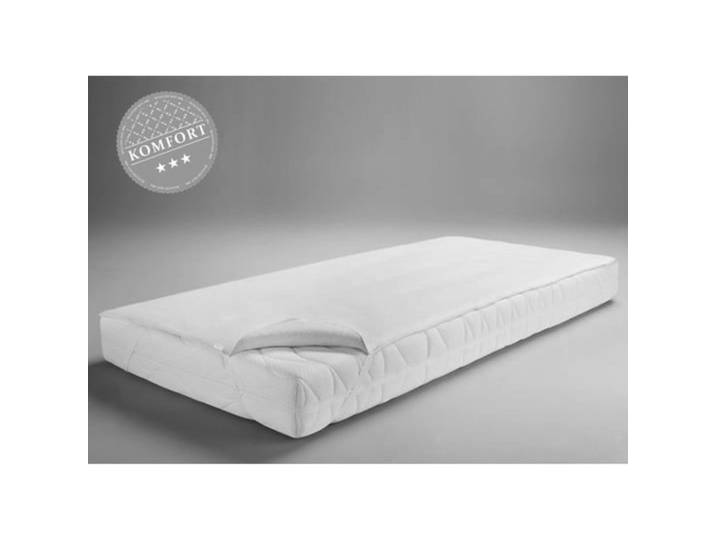 Dormisette Matratzenauflage Komfort Baumwoll-Flanell white 90 x 150 cm - Matratzenauflage