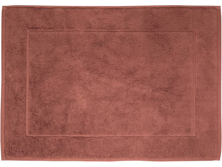 Badematte FRAMSOHN FROTTIER Uni Basic Hotelmatte Gr. 2, orange (terrakotta), H:11mm, Baumwolle, Badematten, Badematte, grosse Farbpalette, Hergestellt in Österreich, Badezimmerteppich