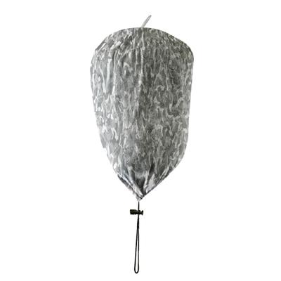 Wespennestattrappe WINDHAGER "Wespenvertreiber aus Vliesstoff", grau, B:20cm H:35cm T:20cm, Vlies, Tierattrappen, langlebiger und beständiger Wespenschutz, individuell befüllbar, grau