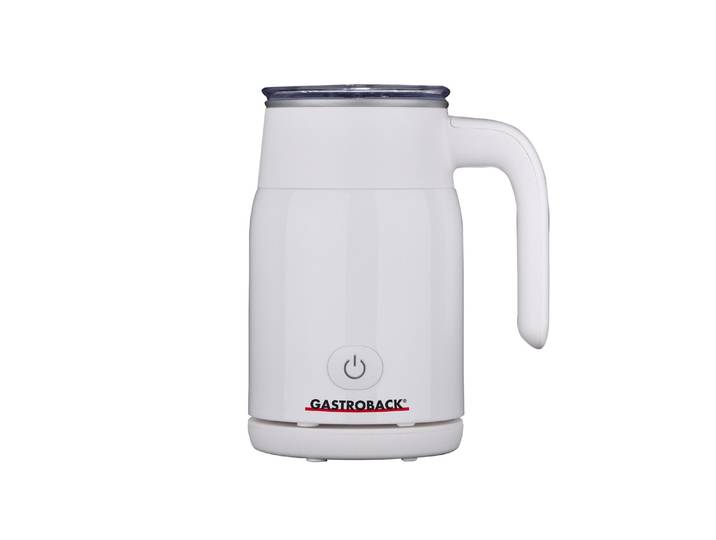 GASTROBACK Milchaufschäumer Latte Magic , weiss (weiß), B:15,5cm H:20cm T:12cm, Milchaufschäumer, Milchaufschäumer