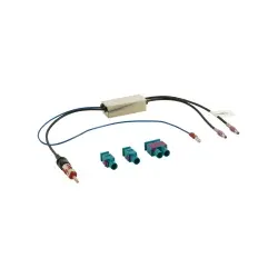 ACV 1524-70-1 Antennenadapter Fakra(m)(Set)>DIN(m) 12V Phantom LEONI