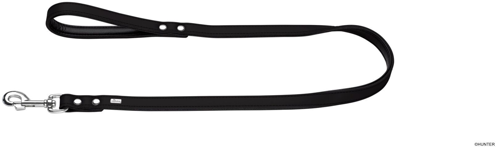 DOG SPORT HUNTER Führleine Basic 13/110, schwarz