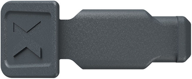 KNIPEX Clips ColorCode anthracite 00 61 10 CA (10 pièces) 21 mm (00 61 10 CA)